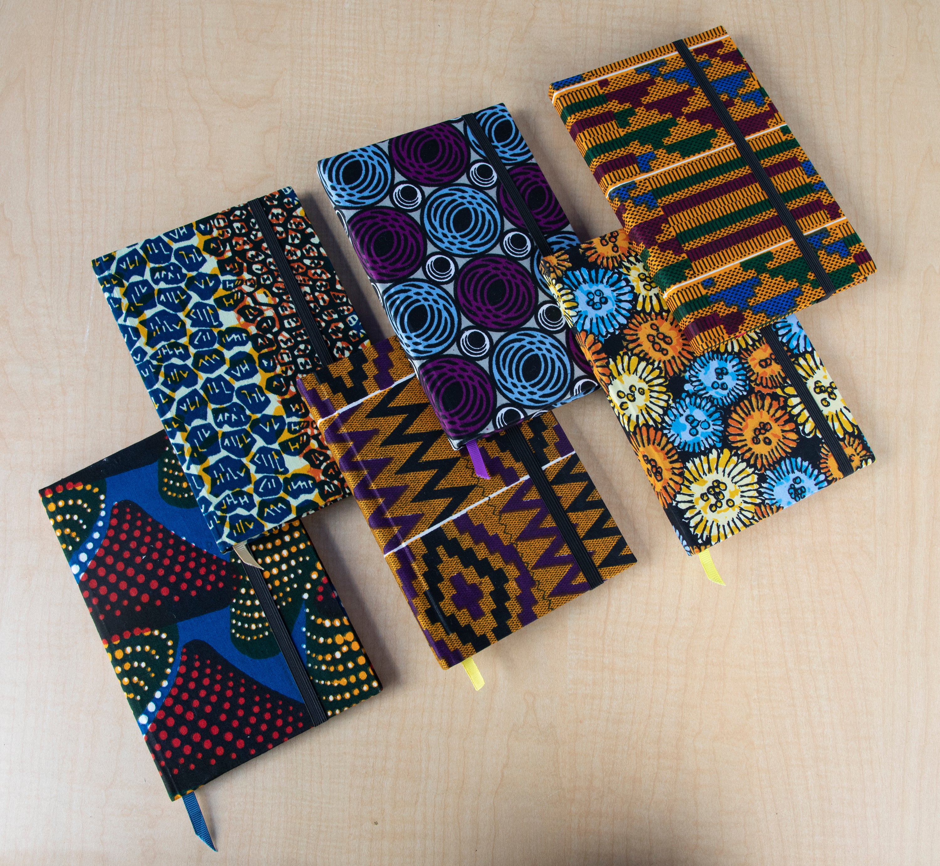 Hardcover Journal, Kente Flagship Print