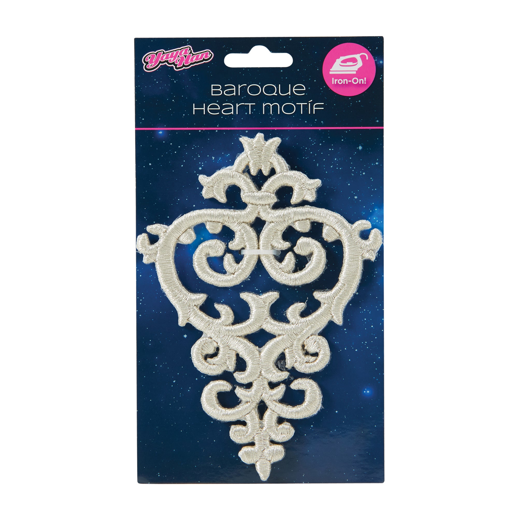 Yaya Han Baroque Heart Motif White