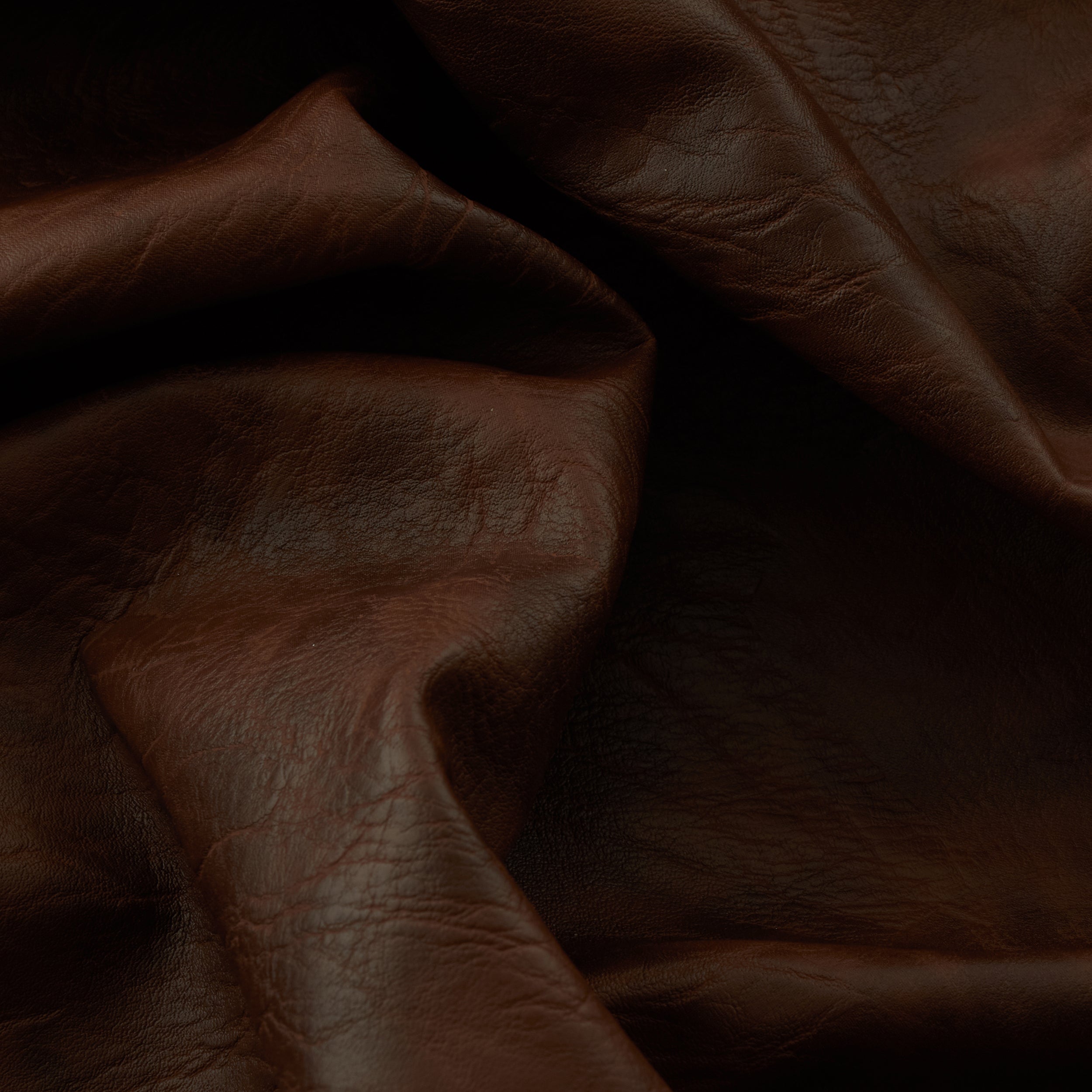 Distressed Pleather Fabric, Brown Bronze