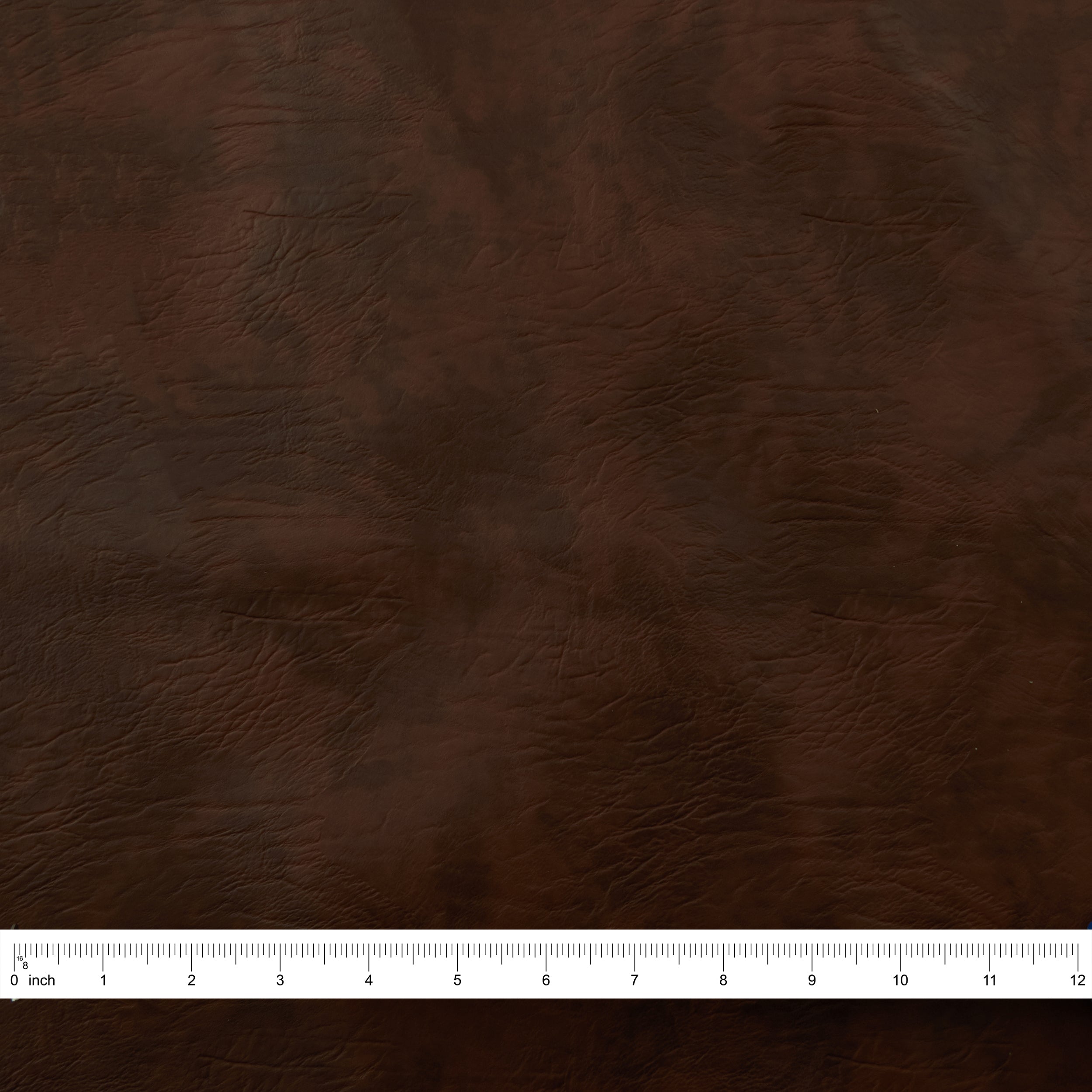 Distressed Pleather Fabric, Brown Bronze