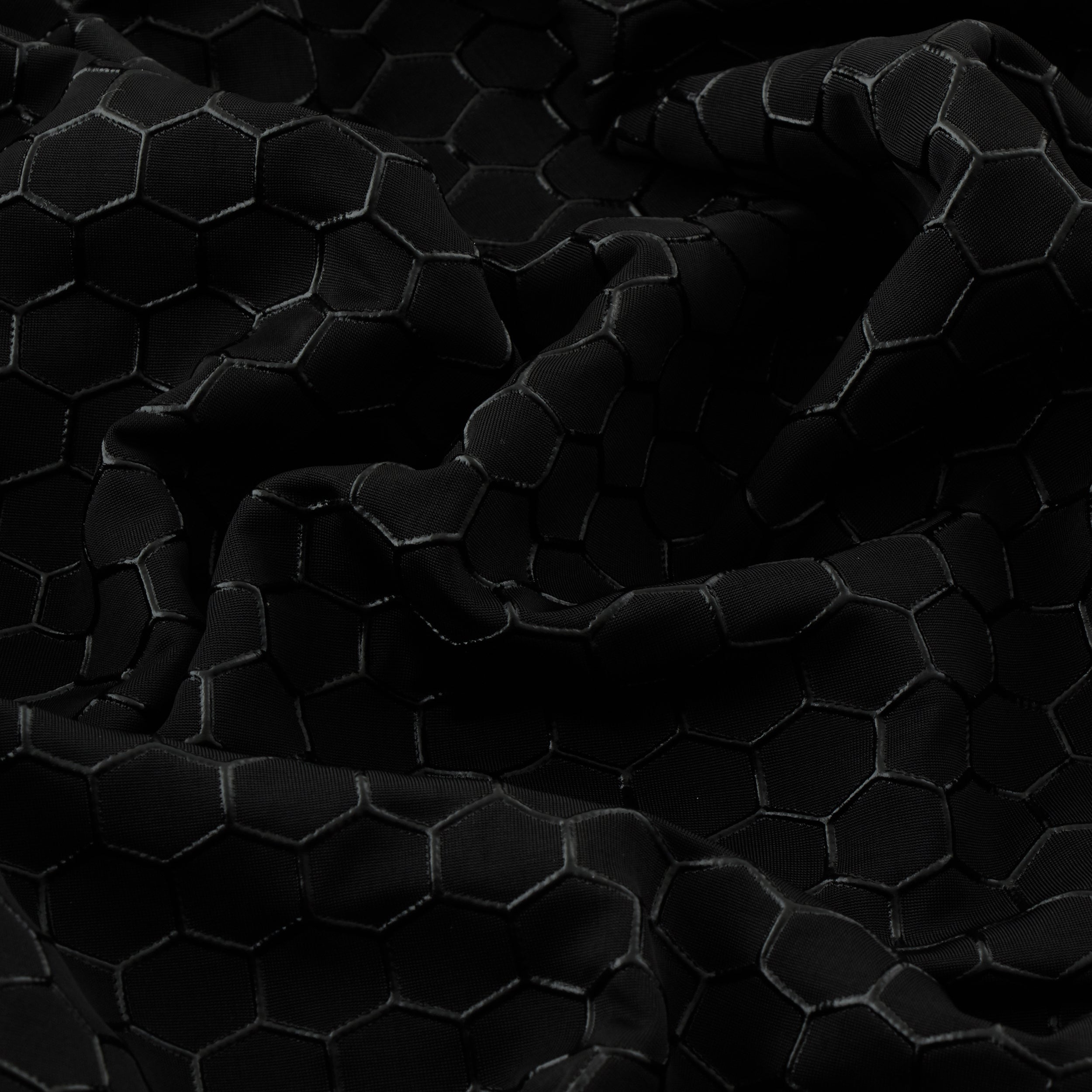 Honeycomb Texture, Black