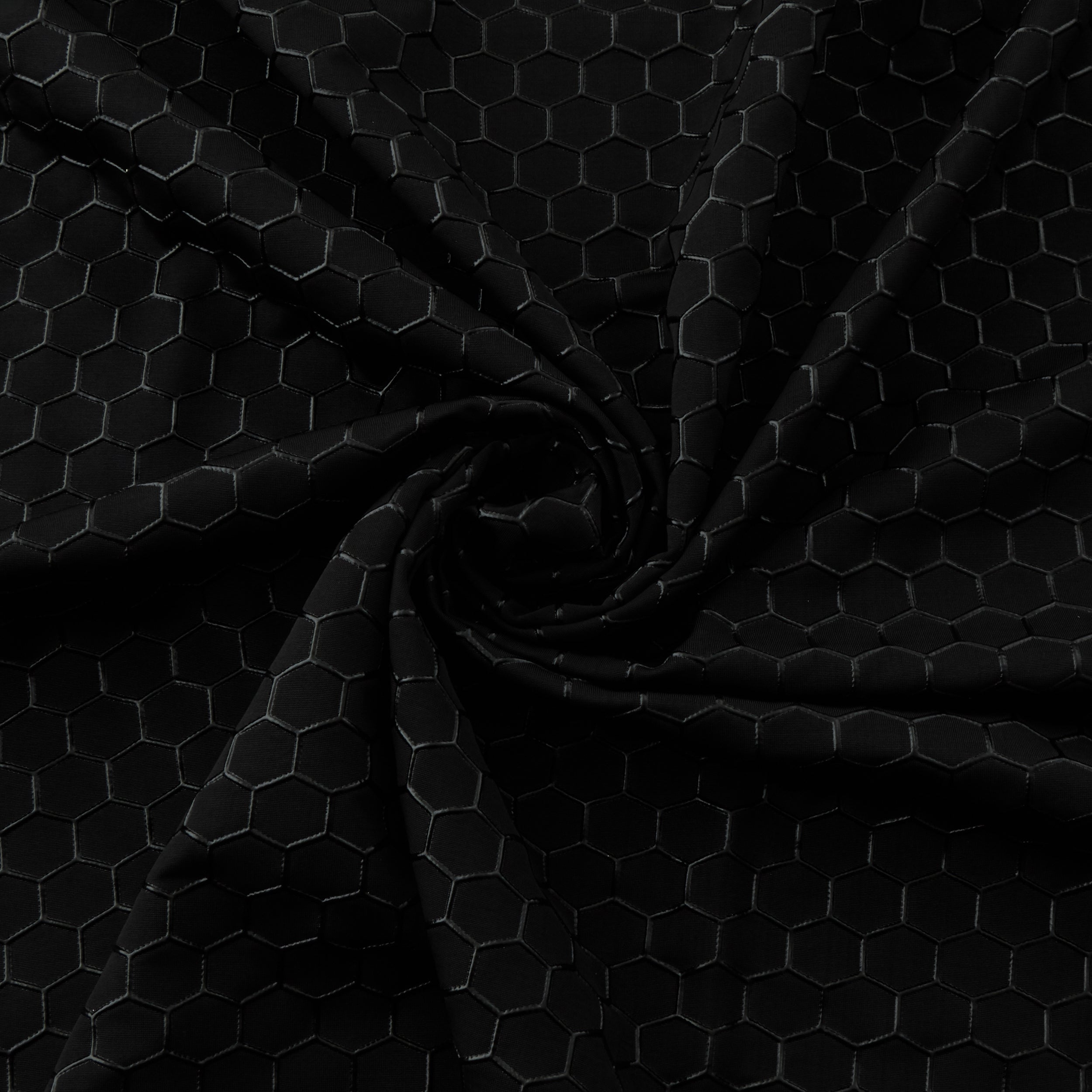 Honeycomb Texture, Black