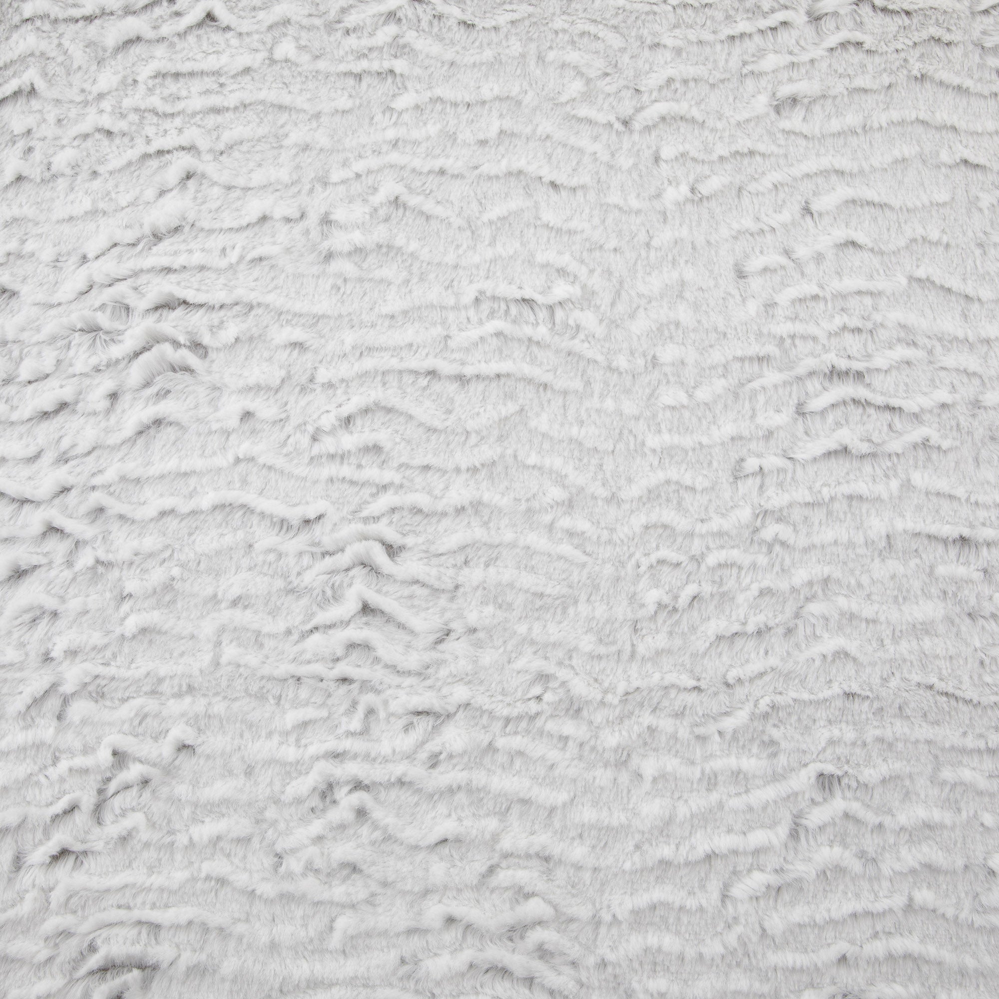 Premium Faux Fur Fabric, White