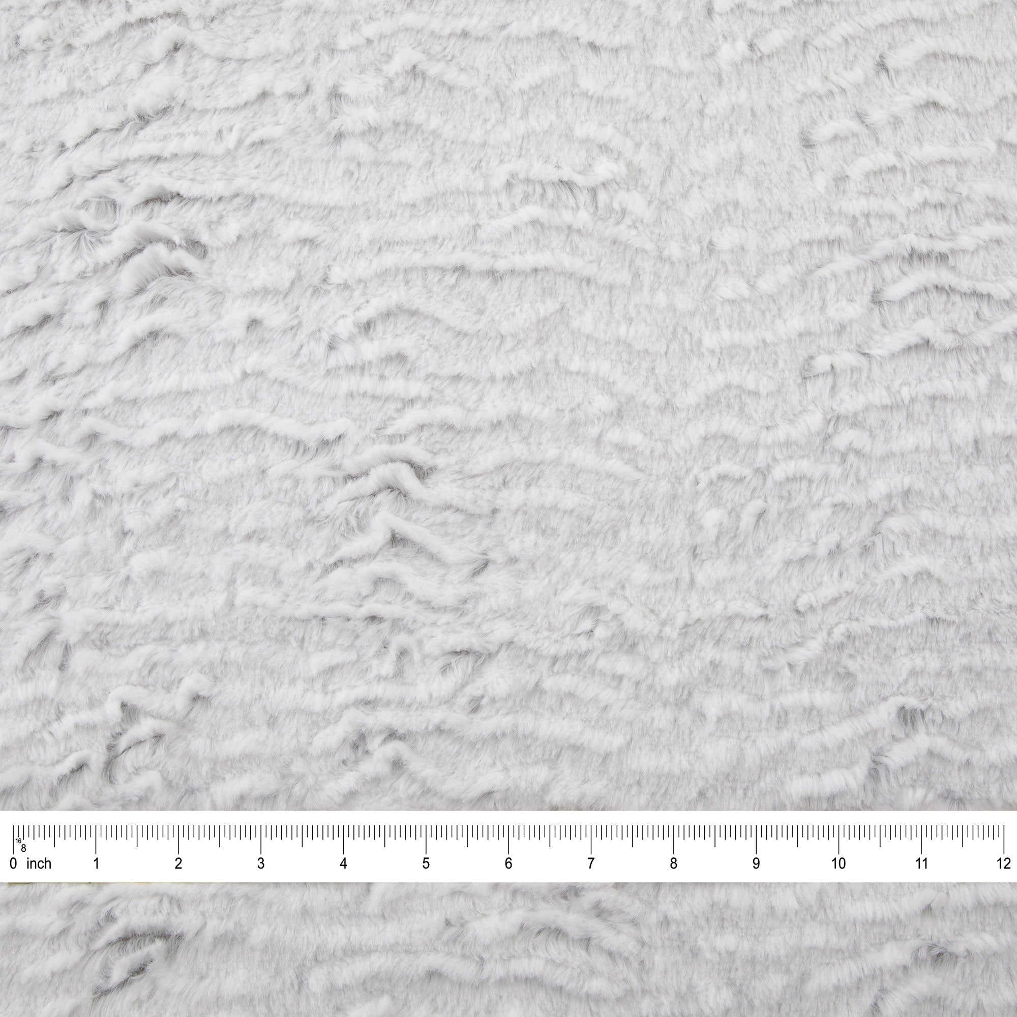 Premium Faux Fur Fabric, White