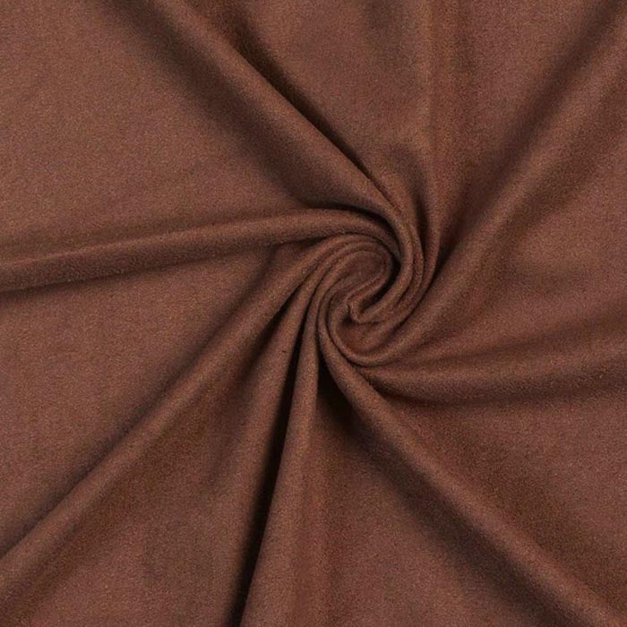Stretch Suede Fabric, Brown