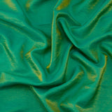 Load image into Gallery viewer, Dual Fantasy Dupioni Fabric, Emerald Gold