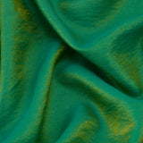 Load image into Gallery viewer, Dual Fantasy Dupioni Fabric, Emerald Gold