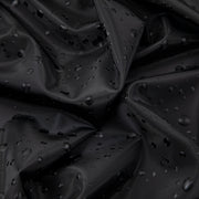 4-Way Stretch Fabric, Liquid Droplets, Black