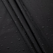 4-Way Stretch Fabric, Liquid Droplets, Black