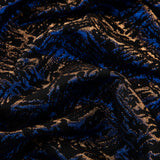 Load image into Gallery viewer, Two-Toned Brocade Fabric, Textured Gold &amp; Black