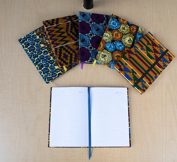 Hardcover Journal, Kente Flagship Print