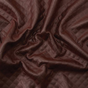 Yaya Han Collection Pleated Pleather Brown