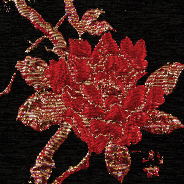 Yaya Han Collection Floral Brocade Velvet Red
