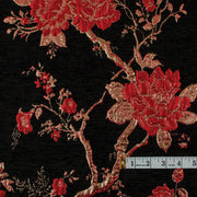 Yaya Han Collection Floral Brocade Velvet Red