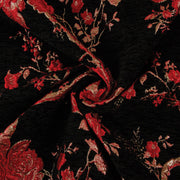 Yaya Han Collection Floral Brocade Velvet Red