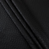 Load image into Gallery viewer, Pleather Fabric, Pentagon Pattern, Textured, Black