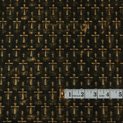 Yaya Han Collection Textured Cross Gold