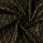 Yaya Han Collection Textured Cross Gold