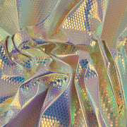 Yaya Han Collection Textured Geometric Foil Iridescent
