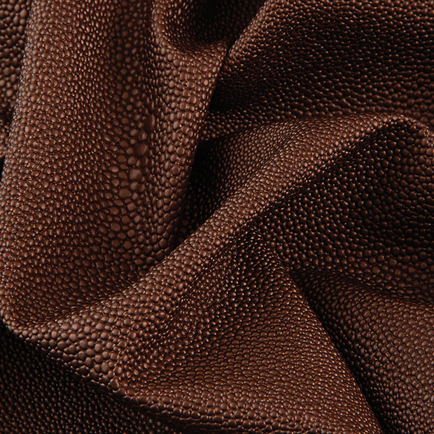 Yaya Han Collection Brown Pebbled Leather