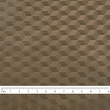 Load image into Gallery viewer, Textured Geometric Pleather Fabric, Gold
