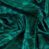 Load image into Gallery viewer, Stretch Fabric, Holographic Mermaid Scales, Emerald