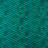 Load image into Gallery viewer, Stretch Fabric, Holographic Mermaid Scales, Emerald