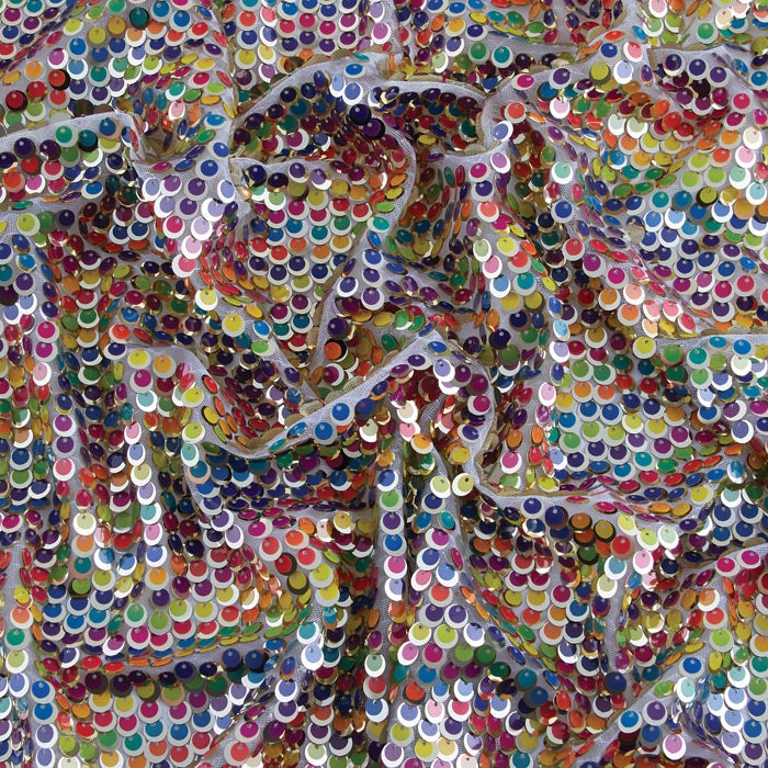 Rainbow Sequin Fabric