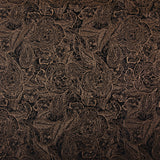 Load image into Gallery viewer, Byzantine Brocade Fabric, Metallic, Gold &amp; Black