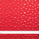 Load image into Gallery viewer, Stretch Fabric, Tonal Star, Red