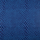 Load image into Gallery viewer, Stretch Fabric, Rubber Python Texture, Blue