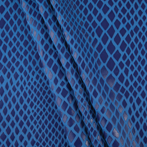 Yaya Han Collection Python Rubber Texture Blue