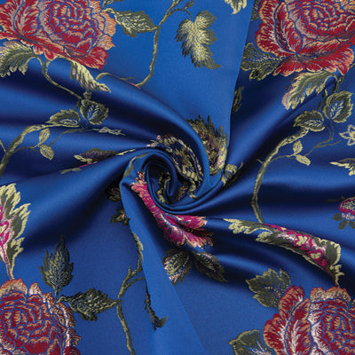 Yaya Han Collection 4 Seasons French Brocade Blue Red