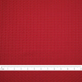 Load image into Gallery viewer, Stretch Fabric, Raised Rubber Geometric Print, Red