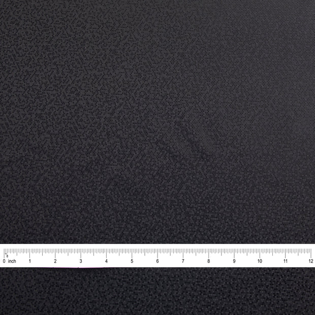 4-Way Stretch Fabric, Pixel Pattern, Black