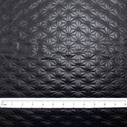 Stretch Fabric, Shiny Diamond Geo Print, Black