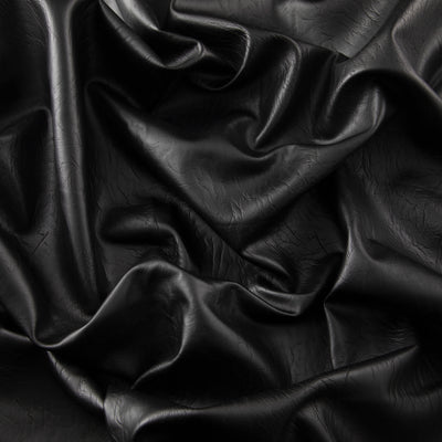 Yaya Han Collection Distressed Pleather Black