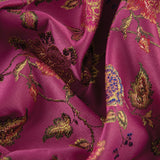 Load image into Gallery viewer, 4 Seasons French Brocade Fabric, Floral, Fuchsia Pink