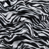 Load image into Gallery viewer, Zebra Brocade, Black &amp; White