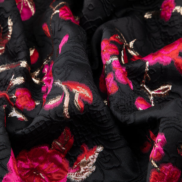 Yaya Han Collection Black Pink Brocade
